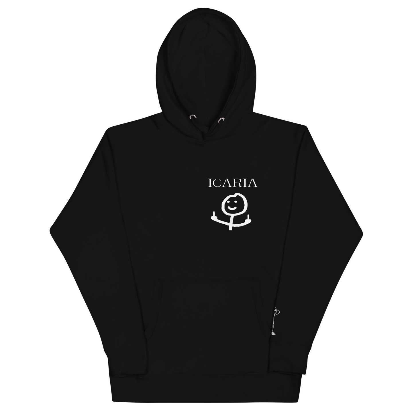 SWEAT A CAPUCHE "ICARIA"