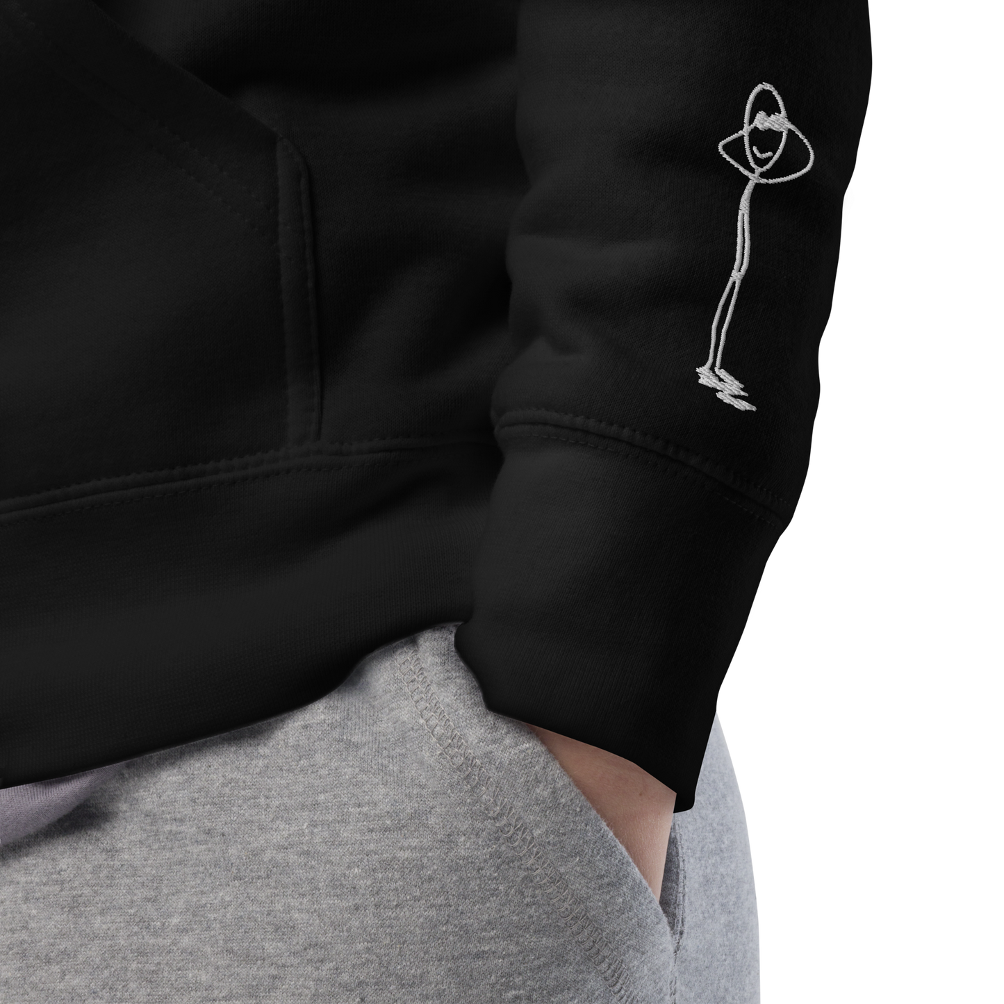 SWEAT A CAPUCHE "ICARIA"